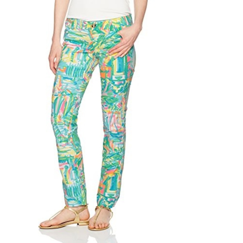 Lilly Pulitzer Callahan Chino Pants Sea Salt Sun